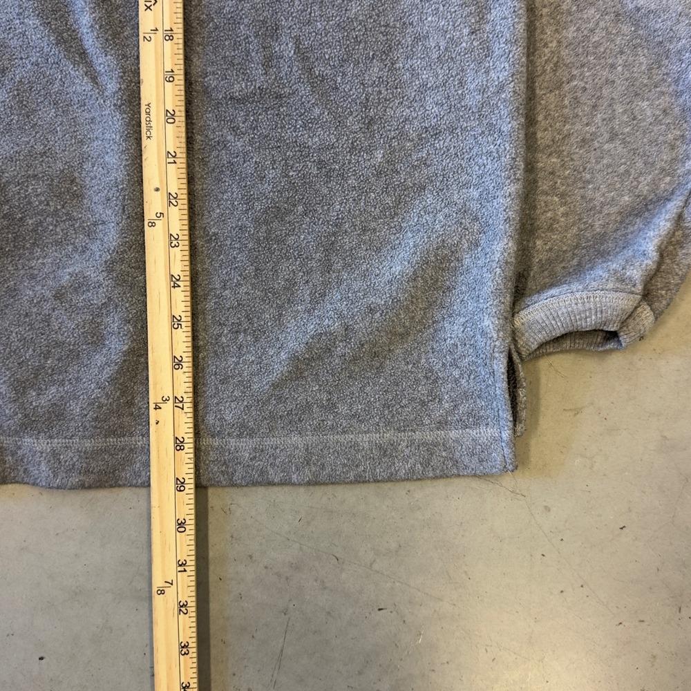 Aeropostale AeroWear Mens Gray Fleece Crewneck Sweatshirt Large Vintage 90s - Picture 6 of 7